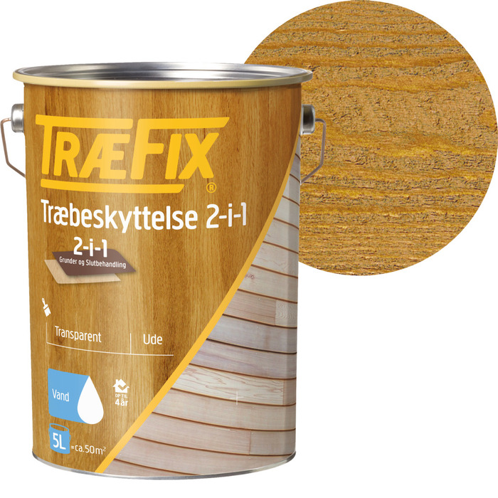 TræFix® teak træbeskyttelse 2-i-1 5 liter